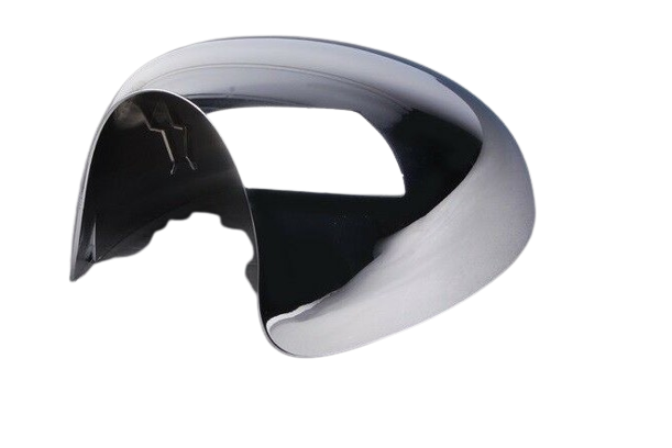 BMW MINI R50 R52 R53 Priekinių durų sparno veidrodėlio dangtelis chromuotas dešinysis originalus 51167123296