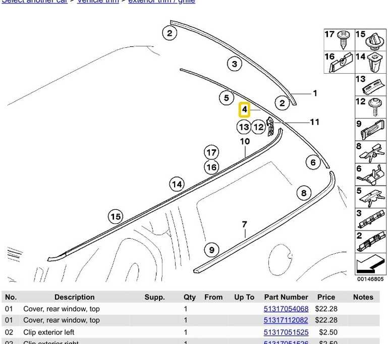 Bmw Mini R50 R53 Galinio Lango Dangtelis Apačia Originalus 51317113198