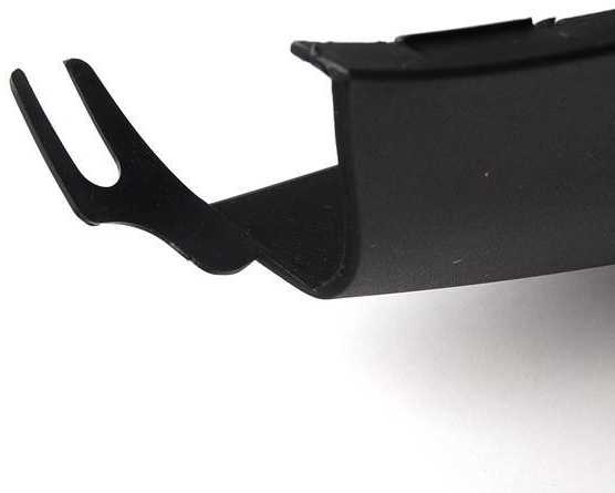 BMW MINI R52 R53 Priekinio bamperio apatinis spoileris originalus 51117130315