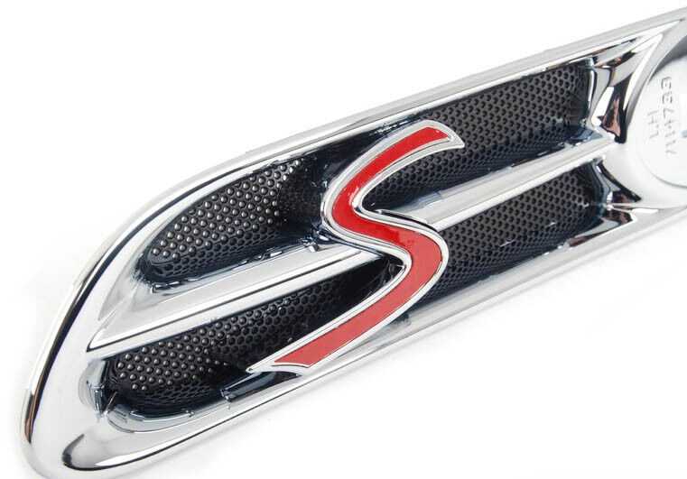 Bmw Mini R53 R52 Chromuotas Šoninių Žymeklių Apvadas Originalus 51137114733