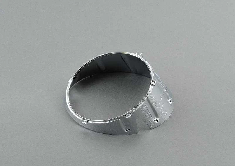 BMW MINI R55 priekinio bamperio rūko žibinto dangtelis Chrome dešinysis originalus 51117248792