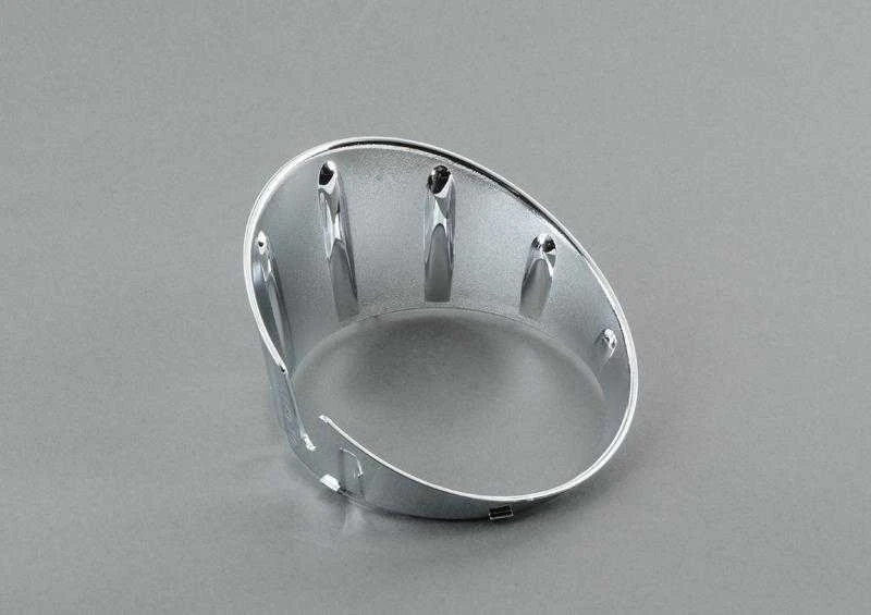 BMW MINI R55 priekinio bamperio rūko žibinto dangtelis Chrome dešinysis originalus 51117248792
