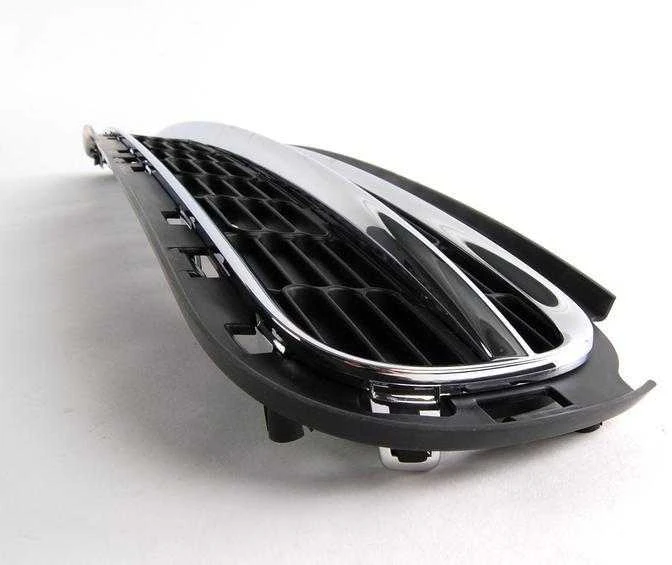 BMW Mini R55 R56 R57 Priekinis Apatinis Grotelės Juodas Su Chromu Originalus 51112755463