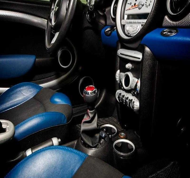 BMW MINI R56 JCW GP2 pavarų perjungimo rankenėlė su batute Originali 25117638583