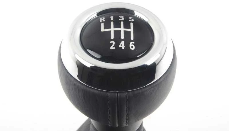 BMW MINI R56 R55 R57 Schaltknopf Leder Abdeckung Originalus 25112753783