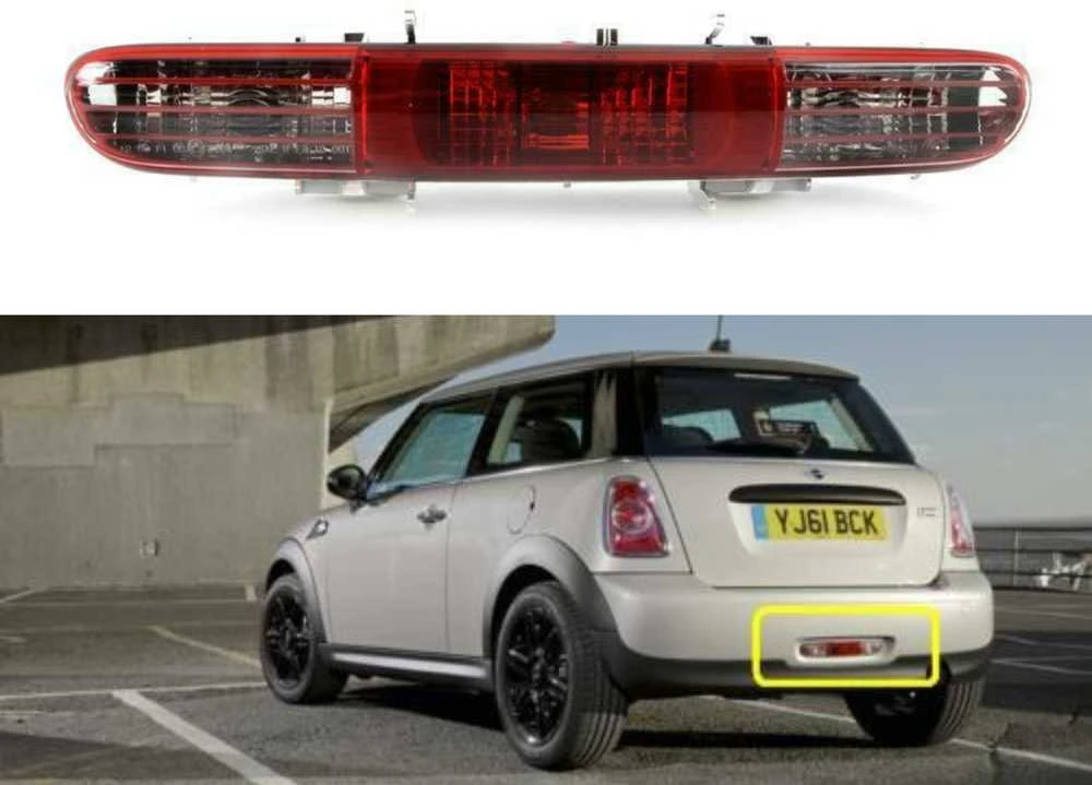 BMW MINI R58 R59 galinis rūko žibintas originalus 63247255925
