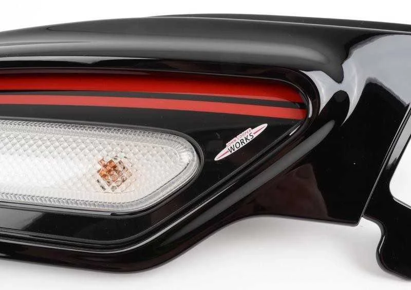 BMW Mini R60 R61 JCW Šoninis nešiklis Posūkio signalų apdaila Dešinė Juoda Originali