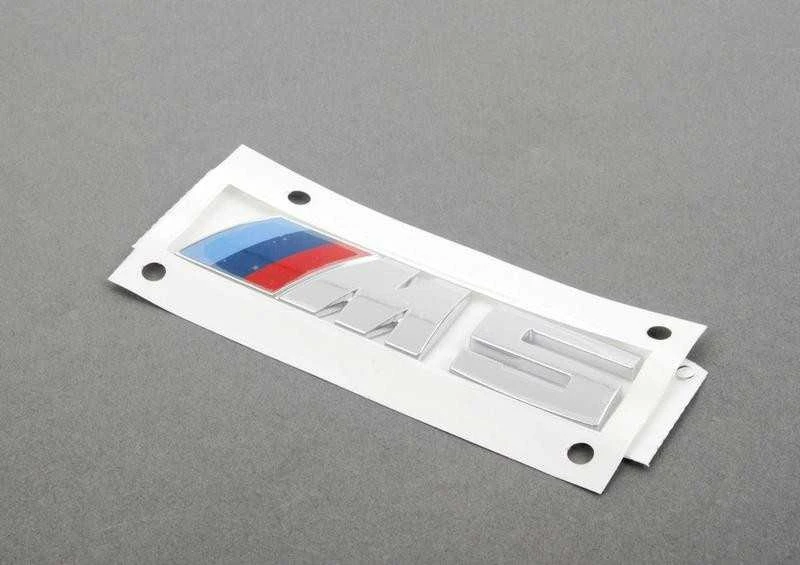 BMW NAUJA AUTENTIŠKA 5 SERIJOS M5 F10 GALINĖS BAGAŽINĖS ETIKETĖS STIKERIS ŽENKLAS EMBLEMA 8060400