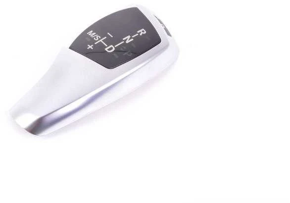 BMW NAUJA OEM Sport Automatinė Pavarų Perjungimo Svirtis sidabrinė Interjero Apdaila 61319259007