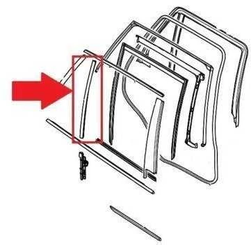 BMW NAUJA OEM X5 E70 GALINIO DURŲ LANGO GIDAS APPLIQUE PANELE KAPOTĖS Juodas DEŠINĖS