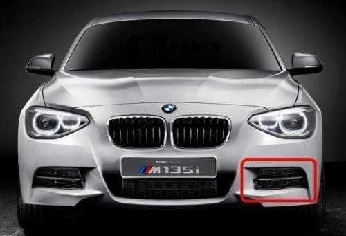 BMW NAUJA ORIGINALI 135M F20 F21 12-15 PRIEKINĖ M SPORT BUMPER K/S KAIRĖ APATINĖ GROTELĖ
