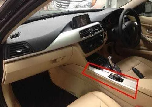 BMW NAUJA ORIGINALI 3 4 F30 F31 F32 F34 CENTRINĖ SATINO SIDABRO KONSOLES APDAILA RHD