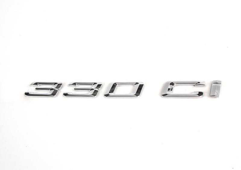 BMW NAUJA ORIGINALI E46 KABRIOLETAS KUPĖ 3 SERIJA 330 Ci ETIKETĖS STIKERIS ŽENKLAS EMBLEMA