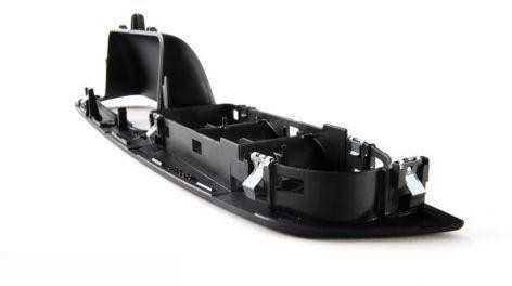 BMW NAUJA ORIGINALI E70 E71 E72 PRIEKINĖS DURYS ĮRENGIMO GRAB HANDLE TRIM JUODA DEŠINĖ RHD