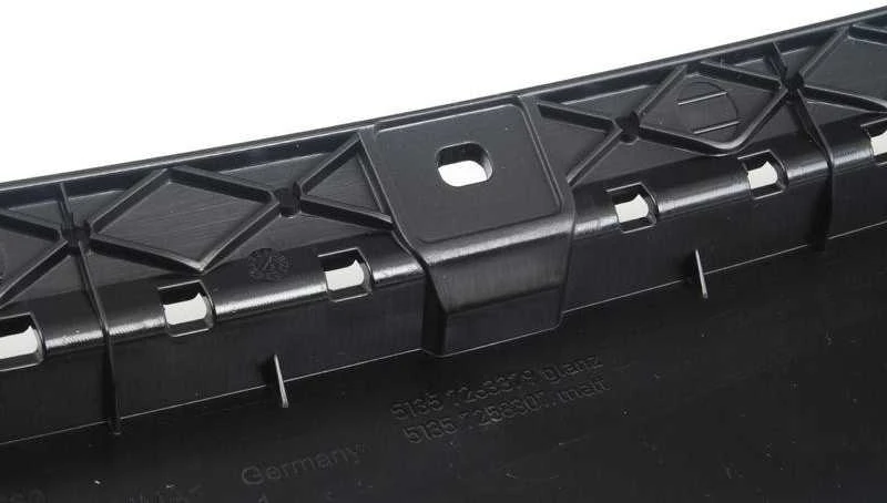 BMW Naujas Originalus F30 F31 Galinis Išorinis Blizgus Kairysis Durų B-Stulpelio Panele 7263379