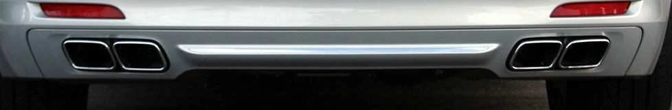 BMW NEW GENUINE 7 SERIES F01 F02 760i REAR BUMPER TRIM PANEL DIFFUSER 7209922