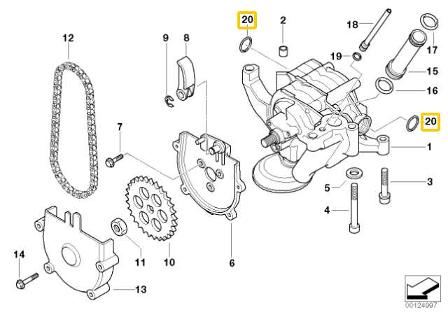 Bmw O Žiedo Žiedas 5 E39 Z8 E52 Originalus 11441406693