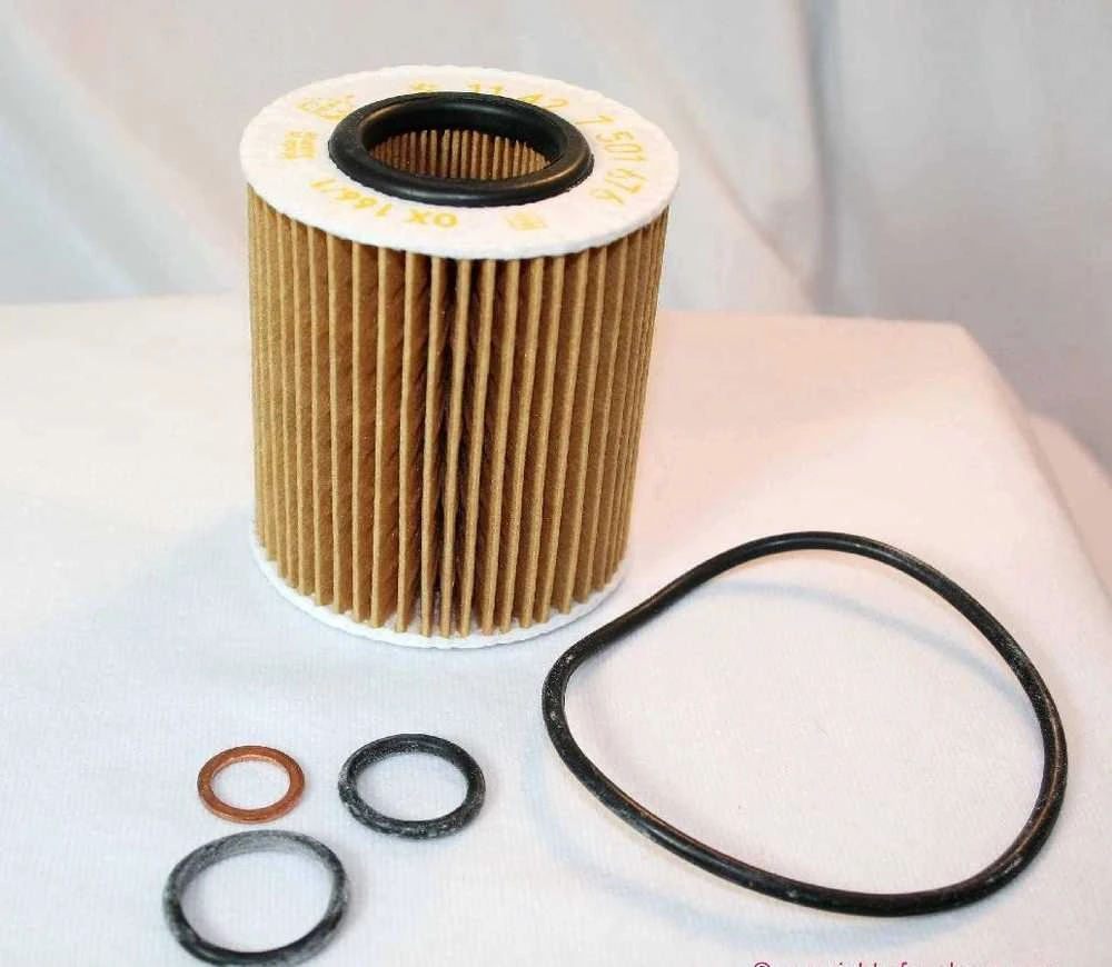BMW originalaus alyvos filtro elemento rinkinys/komplektas 11427508969