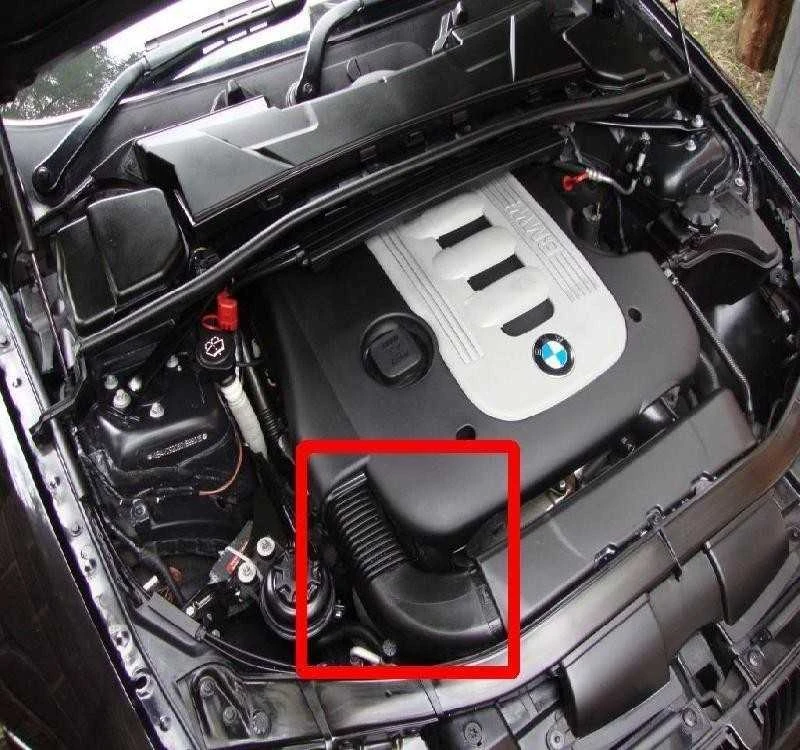 BMW ORIGINALUS 3 E90 E91 E92 E93 325d 330d VARIKLIO ORA ĮSIURBIMO ŽARNOS VAMZDIS 7790607