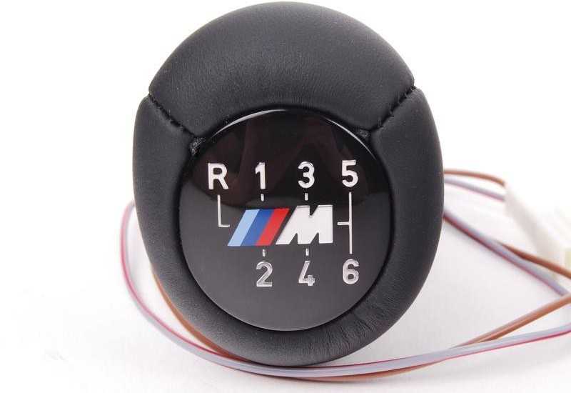 BMW Originalus Apšviestas Odinis Pavarų Perjungimo Svirties Rankena E85 E86 25117836906