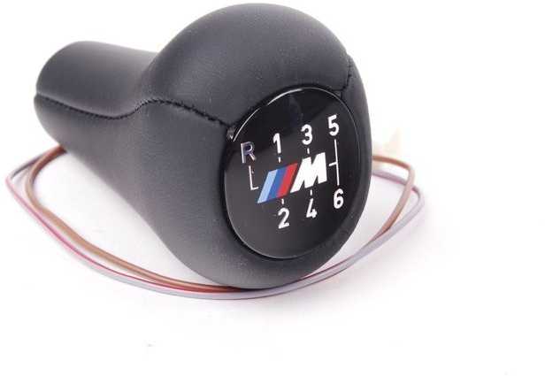 BMW Originalus Apšviestas Odinis Pavarų Perjungimo Svirties Rankena E85 E86 25117836906