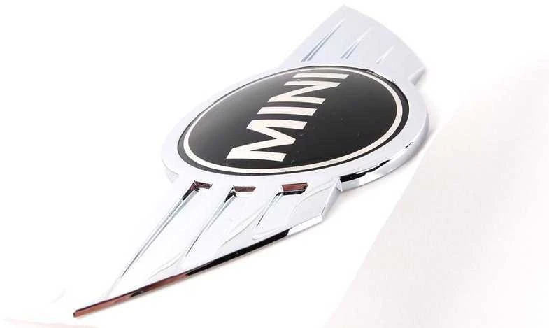 BMW Originalus F55 bagažinės dangčio chromuotas MINI emblemos ženklelis OEM 51147026186