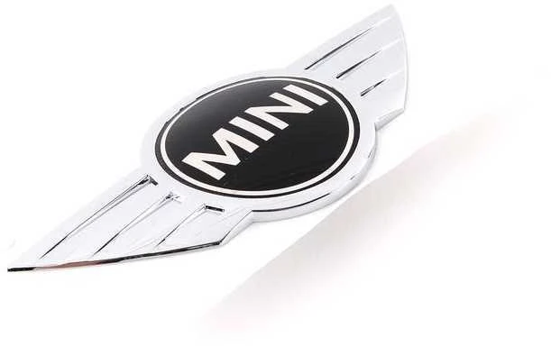 BMW Originalus F55 bagažinės dangčio chromuotas MINI emblemos ženklelis OEM 51147026186