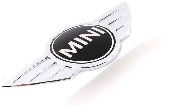 BMW Originalus F55 bagažinės dangčio chromuotas MINI emblemos ženklelis OEM 51147026186