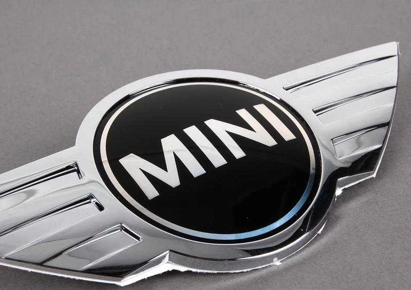 BMW Originalus F55 bagažinės dangčio chromuotas MINI emblemos ženklelis OEM 51147026186