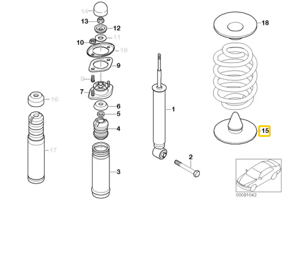 BMW ORIGINALUS NAUJAS E46 E83 E85 E86 GALINIS GUMINIS APATINIS SPYRUOKLIŲ KILIMĖLIS 1094518