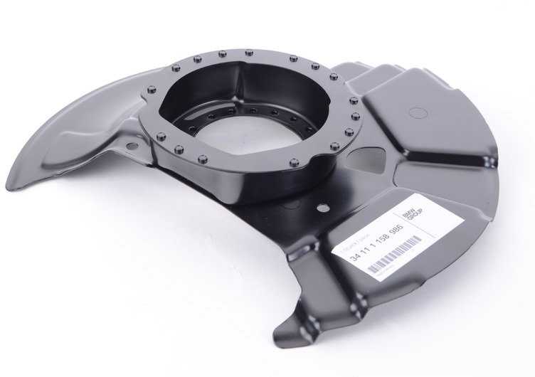 BMW originalus priekinio stabdžių disko galinės apsaugos plokštė dešinė E36/Z3 34111158986