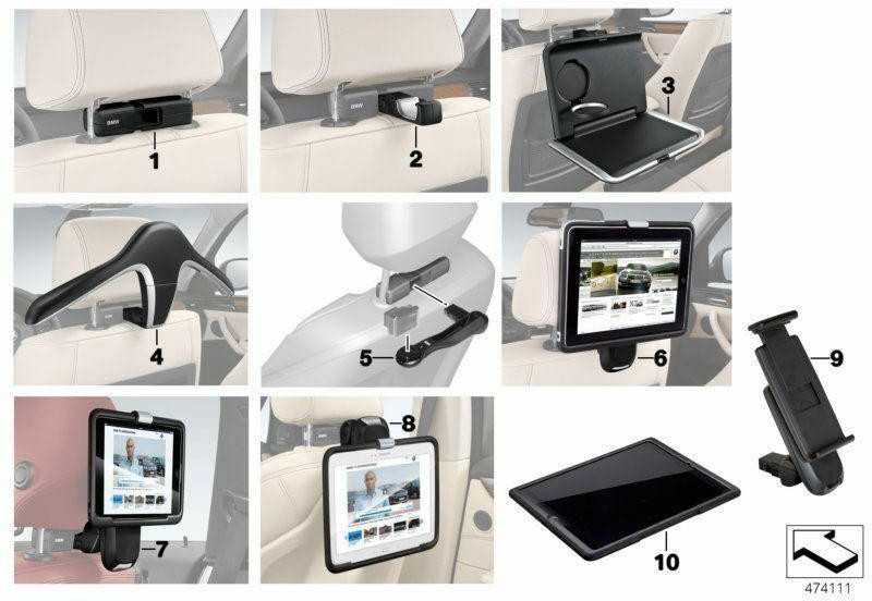 BMW Originalus Saugos Dangtelis Apsauginis Korpusas Apple iPad Pro 9.7\" 51952446882