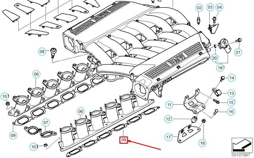 BMW Oro Gamybos Įkvėpimo Vamzdžių Stalių Atramina Originalus 11617568910