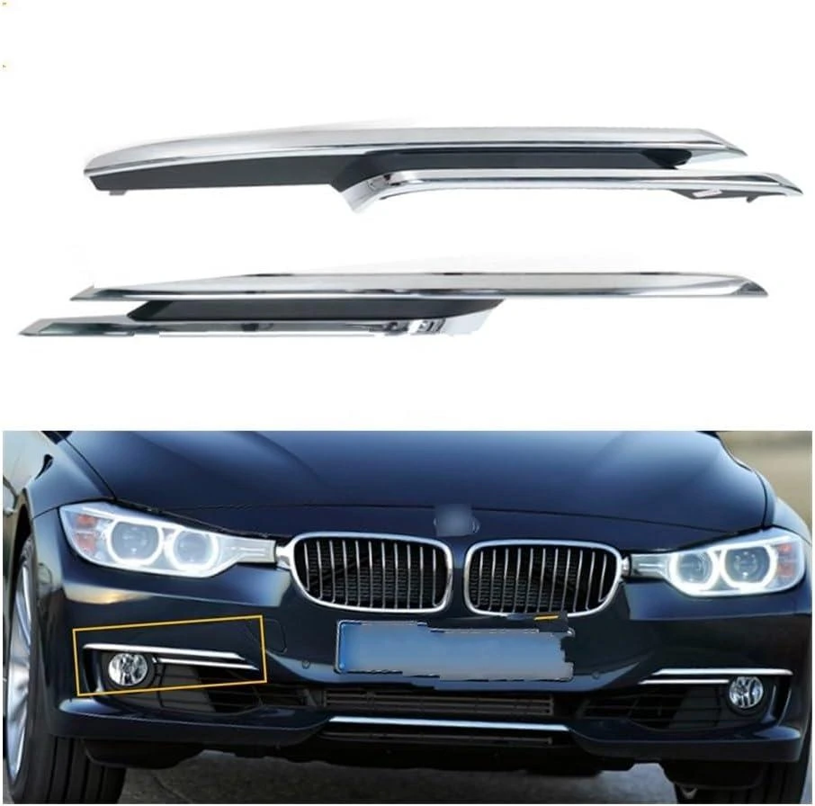 BMW 3 serijos F30 F31 F34 F35 priekinio buferio grotelių apdaila dešinė originali 51117279698