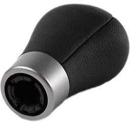 BMW pavarų perjungimo rankenėlė juoda oda 25127525053 Originali