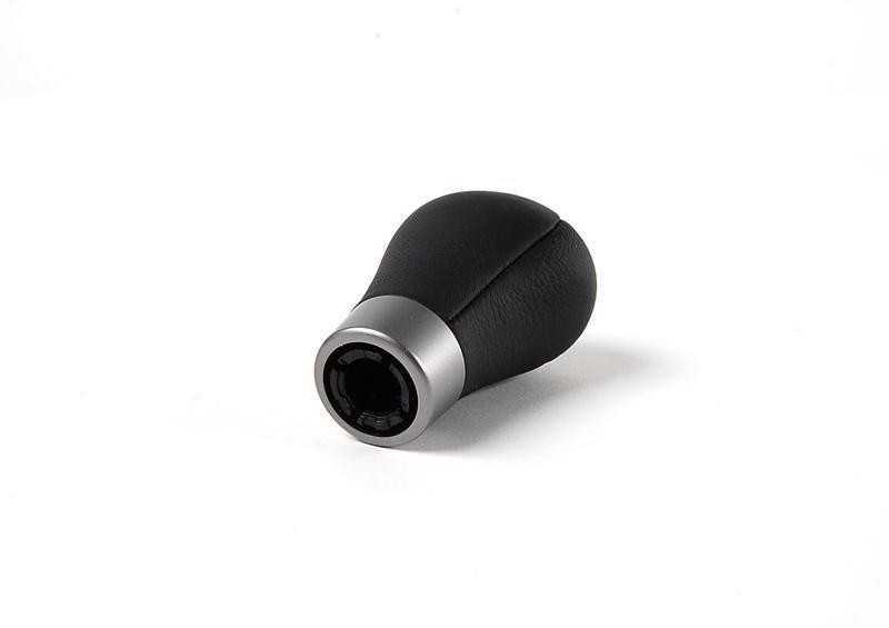 BMW pavarų perjungimo rankenėlė juoda oda 25127525053 Originali