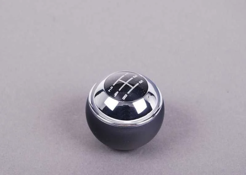 BMW Pavarų Perjungimo Rankenėlė Plastikinė Chromuota 5 Greičių MINI R50 R52 Originalus 25117542278