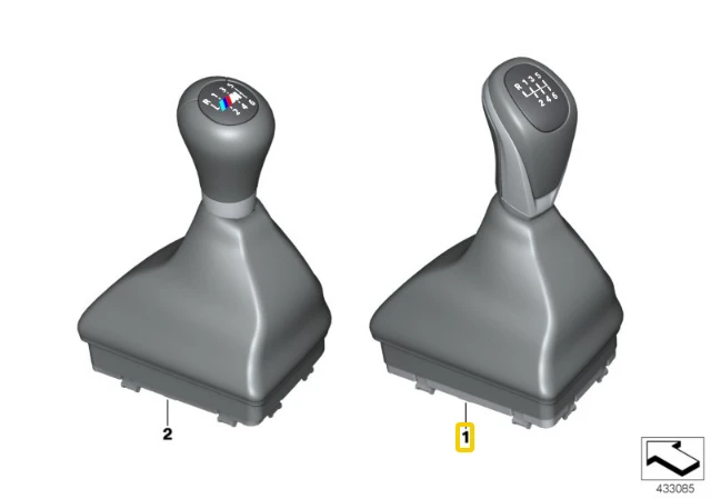 Bmw Pavarų Svoris Plastmasė Su Pėda 6 Greičių Originalus 25117642003