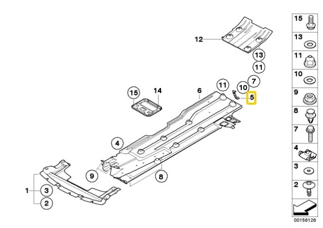 BMW Pilvo Panelės Kairysis Stiklo Įrėminas MINI R53 R56 R55 Originalus 51752753165