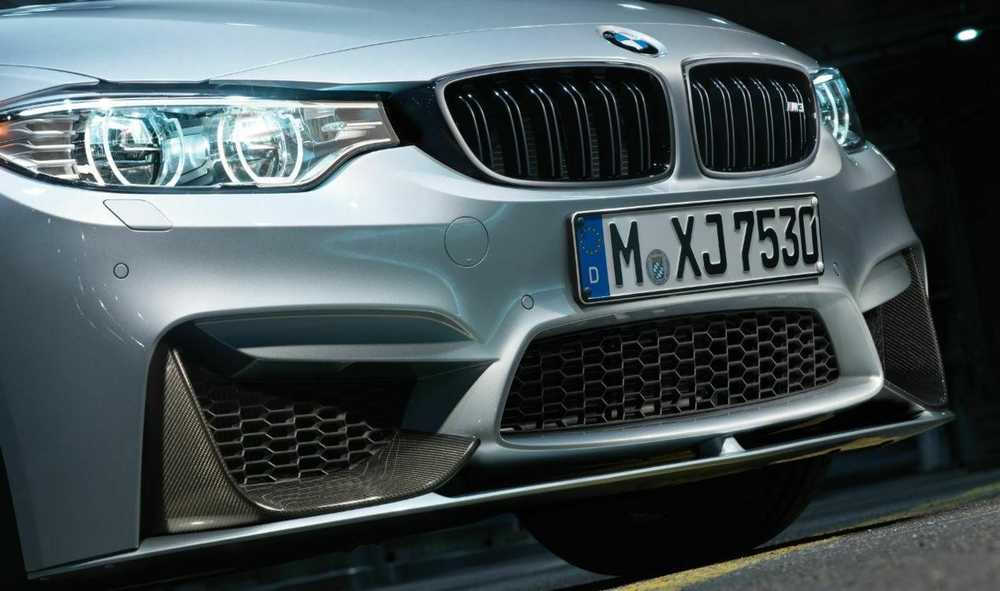BMW prekės OEM F80 M3 F82 F83 M4 2015+ anglies pluošto priekiniai L formos dangteliai NAUJI