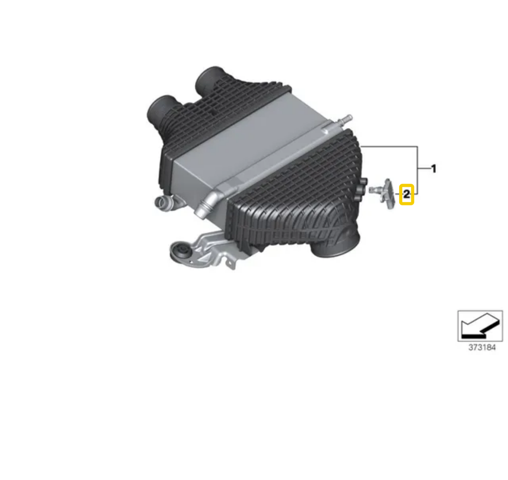 BMW Pressure sensor Originalus 13628644433 2' F87 M2