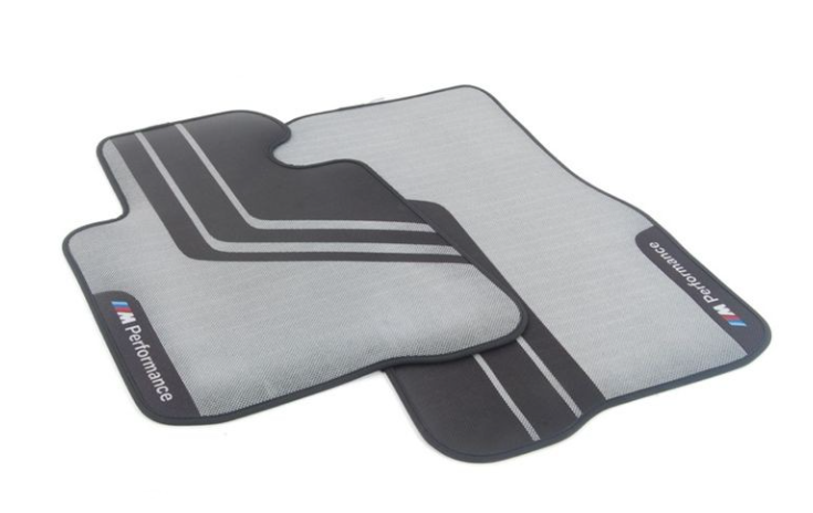 BMW Priekiniai Grindų Kilimėliai Performance F32 F82 F33 F36 Originalus 51472407306