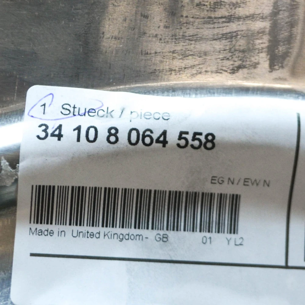 Bmw Priekinis Desinis Stabdžių Disko Apsauga X3 M F97 X4 M F98 Originalus 34108064558