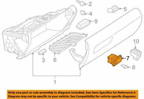 BMW Priekinis Dėžiuko Atidarinėjas 3 F30 F31 F34 Originalus 51169232977
