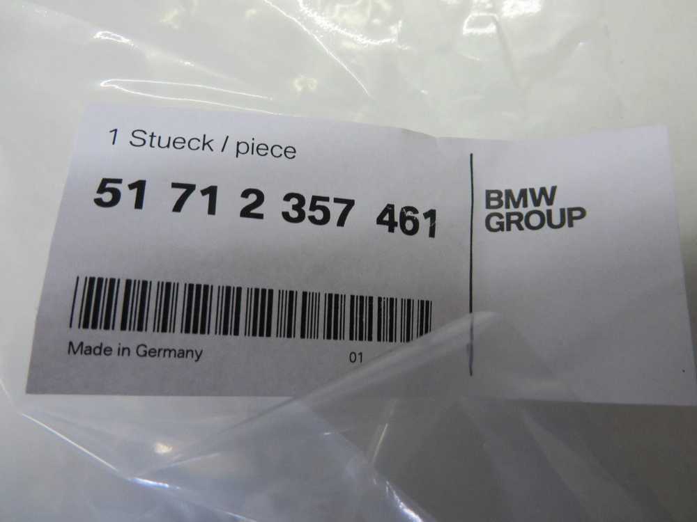 BMW Priekinis Grotas Juodas F20 F21 2014 2018 Originalus 51712357461