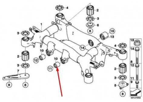 Bmw Priekinis Gummilager E60 E61 E63 E64 2001 2010 Originalus 33176767525