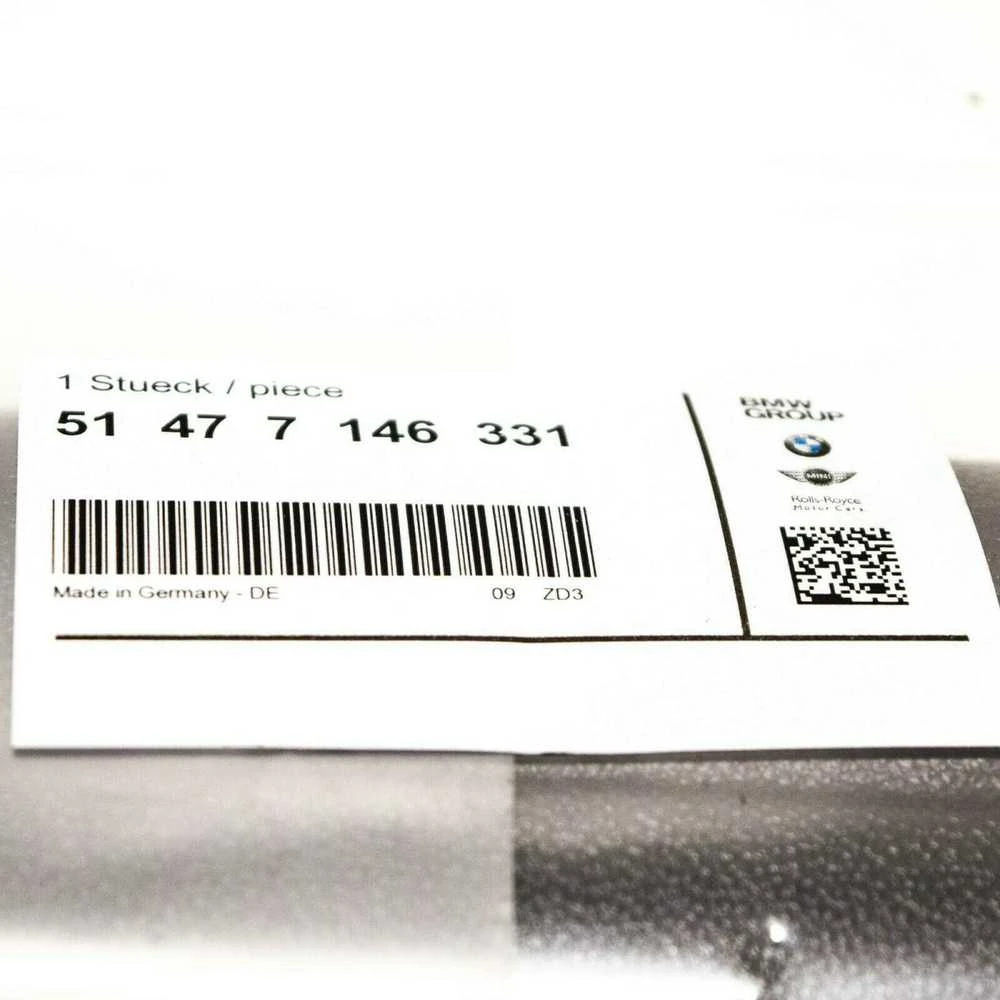 BMW Priekinis Įėjimo Juosta E90 E91 51477146331 Originalus