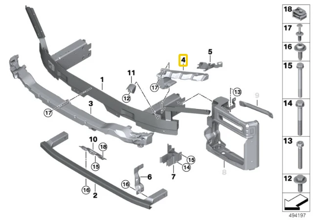 BMW Priekinis Kairysis Stabdžių Atramuo X5 G05 09 2017 12 2019 Originalus 51118092357
