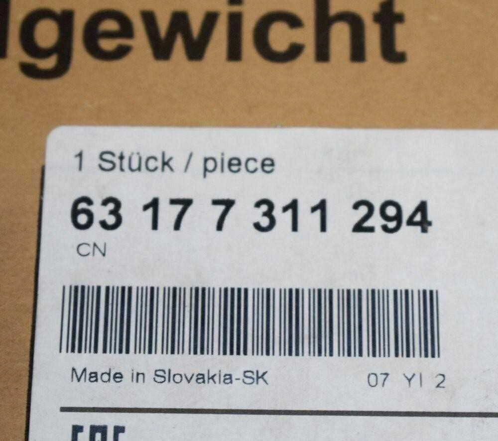 BMW Priekinis Riedlentės Šviesos, LED, Dešinė 5 F07 F10 F11 63177311294 Originalus 63177311294