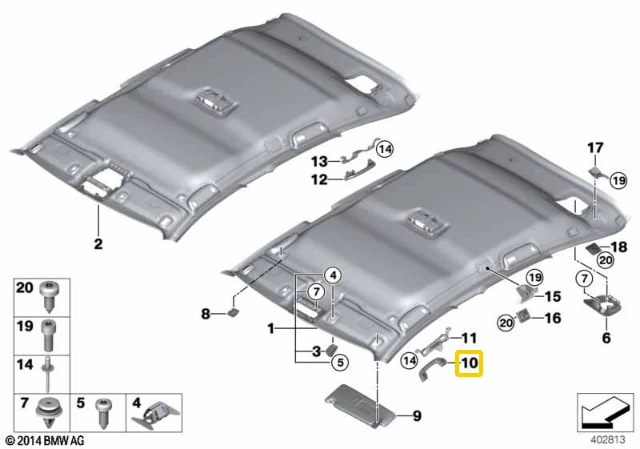 BMW Priekinis Vidinis Laipio Baras Originalus 51168061360